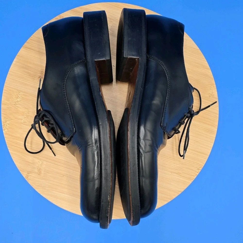 Vintage Cole Haan City Men's Oxfords‎  Shoes Size 9.5 D Leather Black